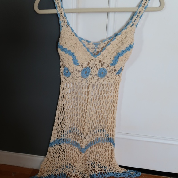 Crochet Beach Coverup - Picture 1 of 2